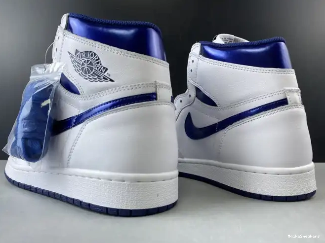 MaikeSneakers Navy Retro 555088-106 Air Metallic 1 (2016) Jordan 0624
